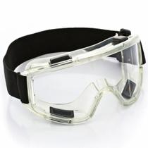 Óculos de Proteção Vvision 400 Incolor Ampla Visão Antirrisco Antiembaçante CA 42.919 - VOLK