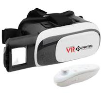Oculos De Realidade Virtual 3D + Controle Bluetooth - Vr-box