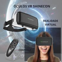 Oculos de Realidade Virtual 3D G06e com Controle - Shinecon