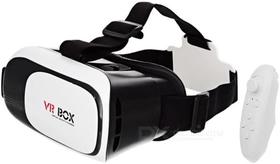 Óculos De Realidade Virtual 3D Vr Box Com Controle Bluetooth - Vrb