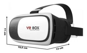 Oculos de Realidade Virtual 3D Vr Box + Controle Bluetooth - BBG