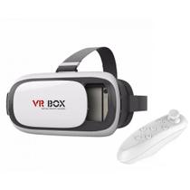 Oculos de Realidade Virtual 3D Vr Box + Controle Bluetooth