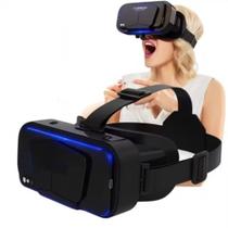 Óculos de Realidade Virtual 3D VR Shinecon FY-1037 com Controle Android e IOS Branco Óculos de Realidade Virtual 3D VR Shinecon FY-1037 com Controle Android e IOS Branco