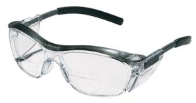 Óculos de segurança 3M Reader +2.5 dioptrias Black Frame Clear Lens