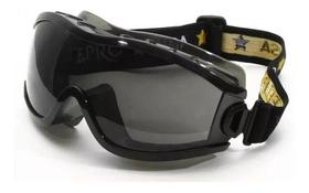 Óculos de Segurança Ampla Visão Proteção Everest Vicsa com lente de proteção em policarbonato