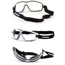 Óculos de segurança aruba com ampla visão incolor - kalipso