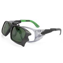 Óculos de segurança + flip Univet 5x9 CA38095 cinza transparente