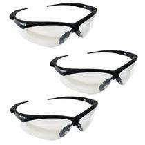 Óculos de segurança KLEENGUARD Nemesis com lentes transparentes e cordão Óculos de segurança KLEENGUARD Nemesis com lentes transparentes e cordão