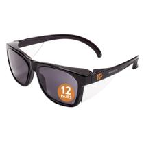 Óculos de segurança KLEENGUARD V30 Maverick Smoke Lens Black Frame Óculos de segurança KLEENGUARD V30 Maverick Smoke Lens Black Frame