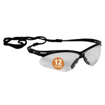 Óculos de segurança KLEENGUARD V30 Nemesis Clear Lens Black Frame