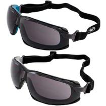 Óculos de segurança para motocicletas Global Vision Sunn Up Grey & Blue