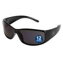 Óculos de Segurança Smith & Wesson Elite com Lentes Fumê e Armação Preta Óculos de Segurança Smith & Wesson Elite com Lentes Fumê e Armação Preta
