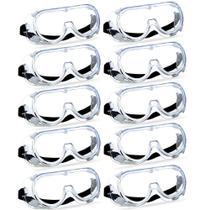 Óculos de segurança Super More Anti-Fog Clear Lens 10 unidades