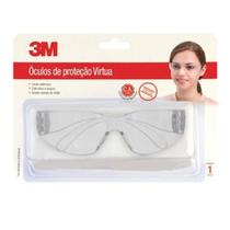 Óculos de Segurança Virtua com AR Incolor PT 1 UN 3M - 3M EPI