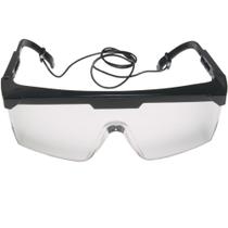 Óculos de Segurança Vision 2000 Transparente com Tratamento Antirrisco 3M CA 12.572