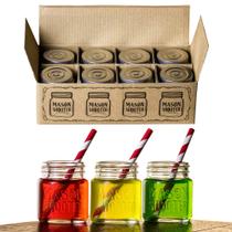 Óculos de shot Hayley Cherie Mason Jar 60 ml (pacote com 8)