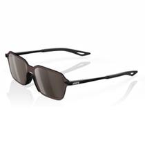 Óculos de Sol 100% Legere Trap Matte Black Hiper Silver Mirror Lens