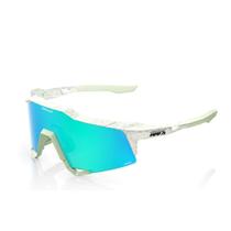 Óculos de sol 100% Speedcraft LE Elly 2 polidos verde claro Óculos de sol 100% Speedcraft LE Elly 2 polidos verde claro
