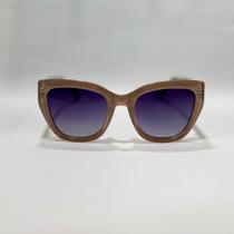 Oculos de sol 13ree polarizado feminino gatinho nude rose
