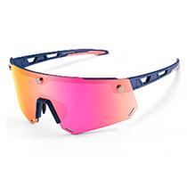 Óculos de sol 2 em 1 para ciclismo polarizado UV400 magnético SP213BL - Azul - Rockbros