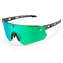 Óculos de sol 2 em 1 para ciclismo polarizado UV400 magnético SP213GY - Cinza - Rockbros