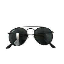 Óculos De Sol 3647 Double Bridge Preto/Lentes Pretas.