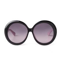 Óculos de sol ADE WU Oversized Round Vintage 60s 70s UV400 Pink