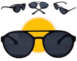 Óculos de sol alok night preto feminino e masculino proteção uva uvb 400