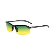 Óculos De Sol Amarelos Não Polarizados Com Visão Noturna UV, Material PC Ultraleve, Óculos Para