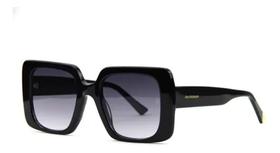 Óculos De Sol Ana Hickmann Ah90012 A01 Grande Preto