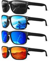 Óculos de sol ANYLUV masculinos com proteção UV400 quadrada polarizada