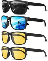 Óculos de sol ANYLUV Polarized Square Style UV400 para homens