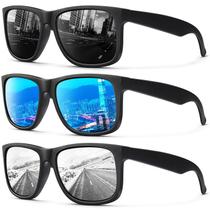 Óculos de sol ANYLUV Retro Square Polarized UV400 Protection Óculos de sol ANYLUV Retro Square Polarized UV400 Protection