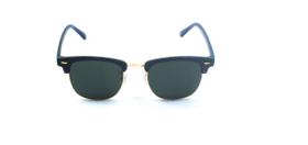 Óculos de Sol Armação Preto com Azul Wayfarer - S3016 Óculos de Sol Armação Preto com Azul Wayfarer - S3016