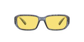 Óculos de Sol Arnette Gringo AN4265 279485 Preto Tie-Dye Lente Amarelo Tam 55