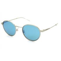 Óculos de Sol Arnette The Professional AN3084 740/25 Metal Prata Lente Azul Espelhada 49-21