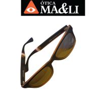 Óculos de Sol Atitude Preto Fosco