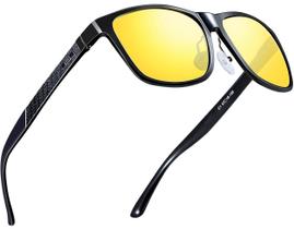 Óculos de Sol ATTCL 8587 Yeshi - Armação Metálica Retro Polarizada Óculos de Sol ATTCL 8587 Yeshi - Armação Metálica Retro Polarizada