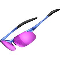 Óculos de sol ATTCL Fashion Sports polarizados para homens 8177 azul-roxo Óculos de sol ATTCL Fashion Sports polarizados para homens 8177 azul-roxo