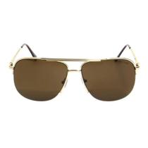 Óculos de sol aviador dourado a2119 triton eyewear