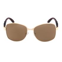 Óculos de sol aviador dourado a2425 triton eyewear
