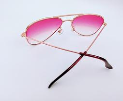 Óculos de Sol Aviador Feminino Original WAS UV400