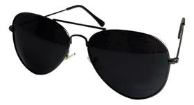 Óculos De Sol Aviador Polarizado Preto Masculino Feminino