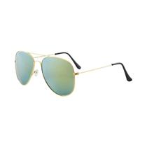 Óculos De Sol Aviador UV400 Masculinos Com Armação De Liga Para Viagem, Direção E Moda - Pronta