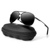 Óculos de Sol Aviator MX208 Polarizados UV400 - Masculino - Mxnx