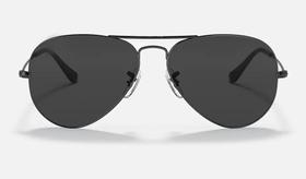 Óculos de Sol Avidor Preto/Preto Lentes Cristal Antirriscos UV400 - VISAOptico