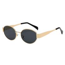 Óculos de sol BAODAREN Trendy Retro Oval para mulheres/homens BS1200