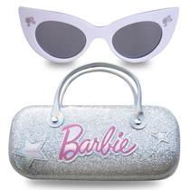 Óculos de Sol Barbie Girl's Cat Eye com Alça e Estojo Rígido