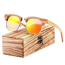 Óculos de Sol Barcur Feminino Artesanal Polarizado Gradiente BC8101