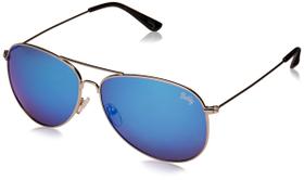 Óculos de sol Berkley Diamond Silver/Smoke/Blue Mirror Women